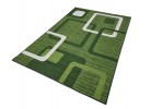 Covor tip mochetă ERIKA 8024 green