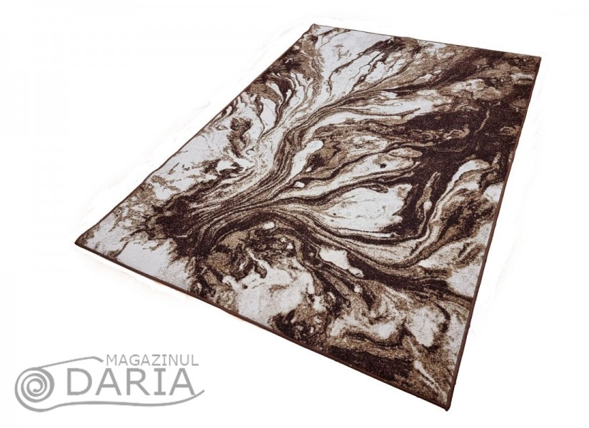Covor tip mochetă ERIKA 8033 brown