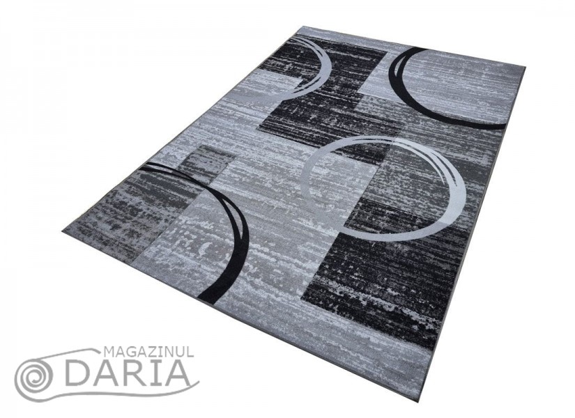 Covor tip mochetă ERIKA 8034 grey