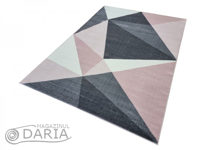 Covor MAGNOLIA 139 l.grey/pink