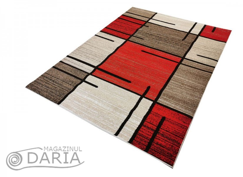 Covor MAGNOLIA 704 d.beige/red