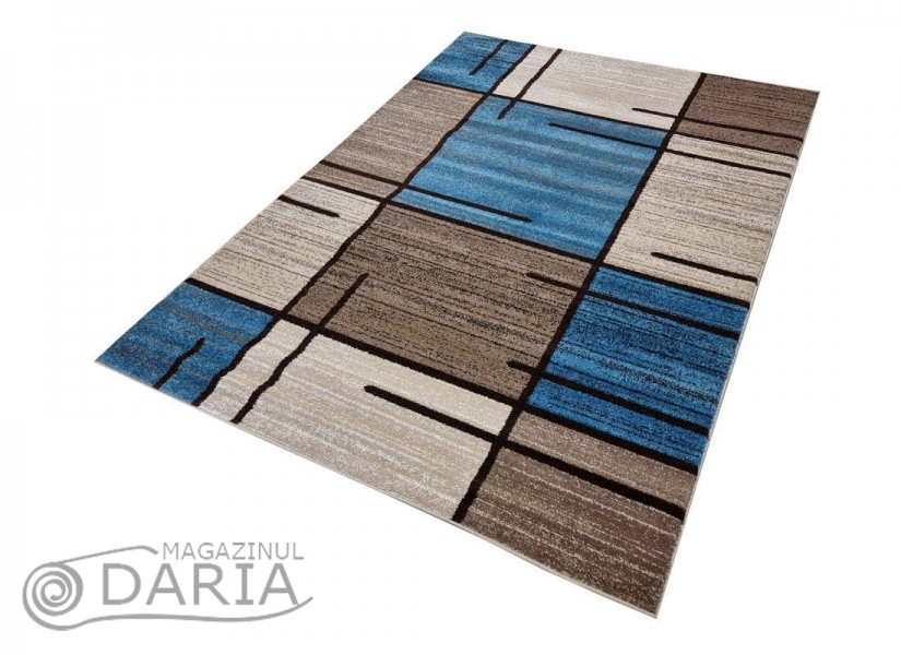 Covor MAGNOLIA 704 d.beige/blue