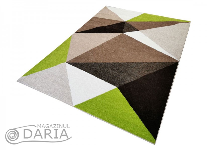 Covor MAGNOLIA 707 d.beige/green