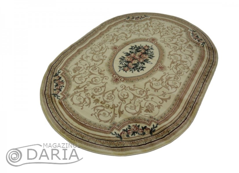 Covor Blue Stones 5261 CREAM OVAL