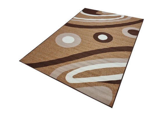 Covor tip mochetă ERIKA 8025 camel