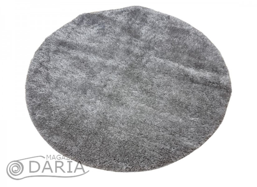 Covor 3D SHAGGY GRANDE grey ROTUND