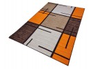 Covor tip mochetă ERIKA 8010 beige/orange