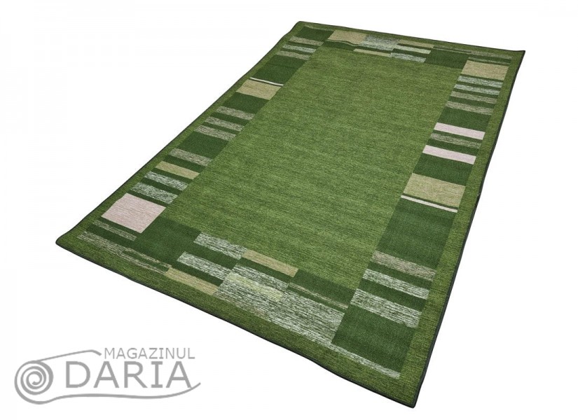 Covor tip mochetă ERIKA 8011 green