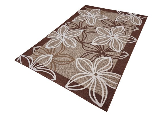 Covor tip mochetă ERIKA 8013 brown