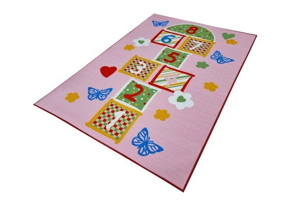 Covor tip mochetă ERIKA 8019 pink