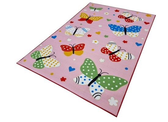 Covor tip mochetă ERIKA 8020 pink