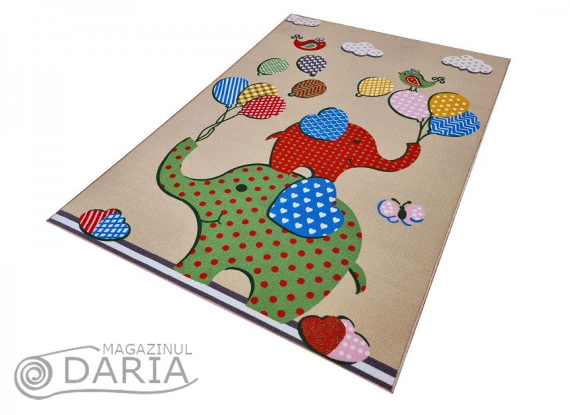 Covor tip mochetă ERIKA 8021 beige
