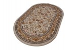 Covor tip mochetă ERIKA 8031 beige oval