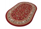 Covor tip mochetă ERIKA 8031 red oval