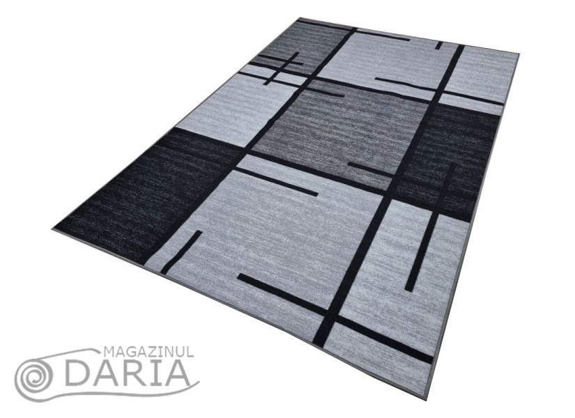 Covor tip mochetă ERIKA 8010 grey