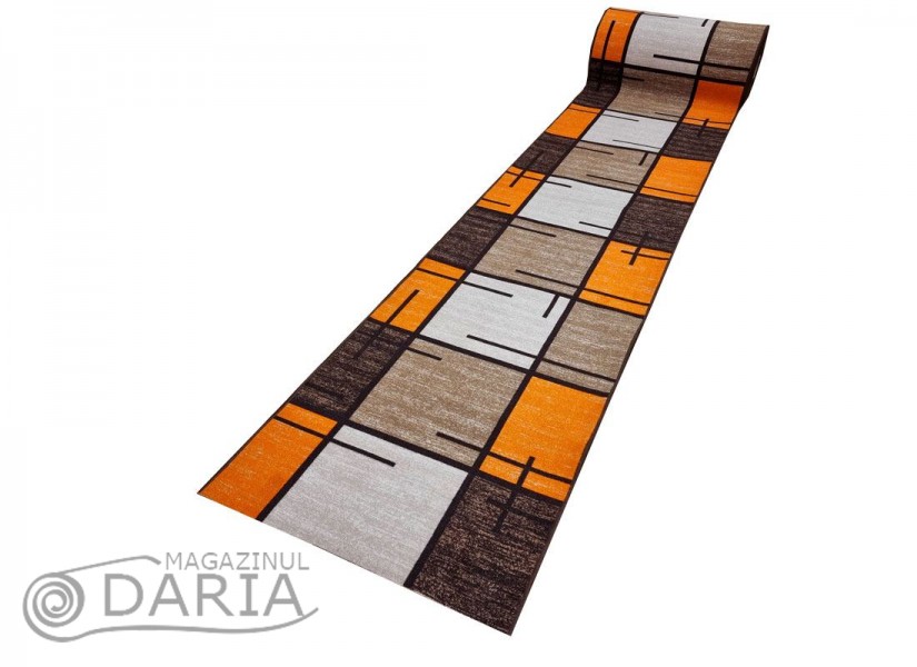 Traverse mocheta ERIKA 8010 beige/orange