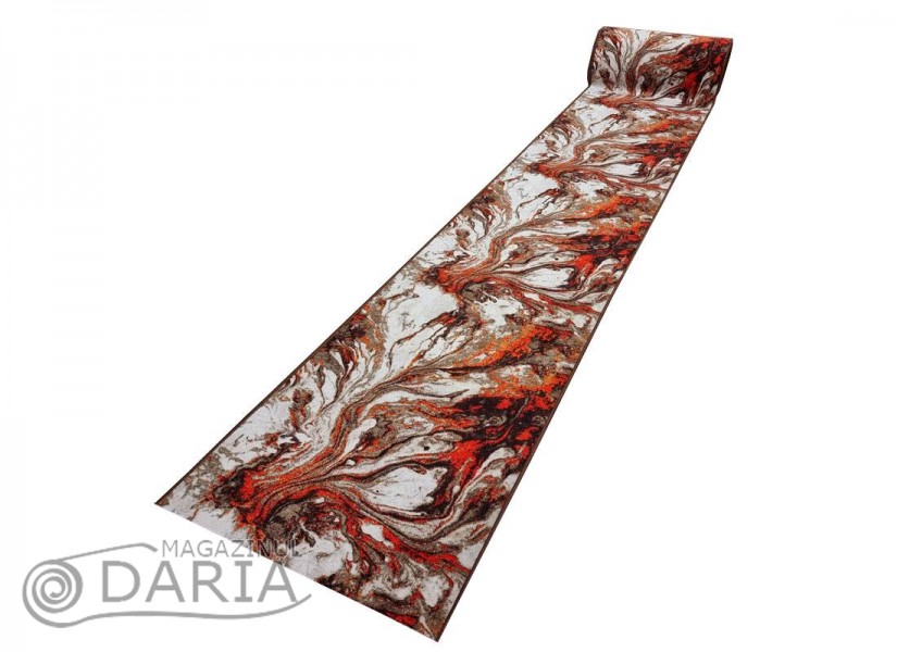 Traverse mocheta ERIKA 8033 beige/orange