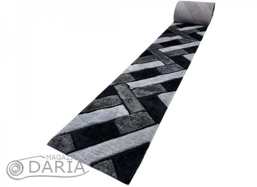 Traversă 3D SHAGGY GRANDE 720 black