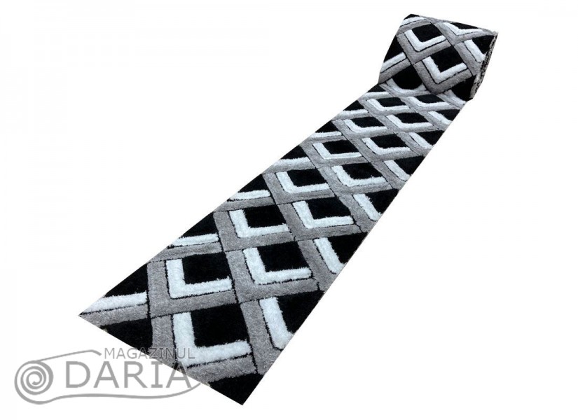Traversă 3D SHAGGY GRANDE 400 black